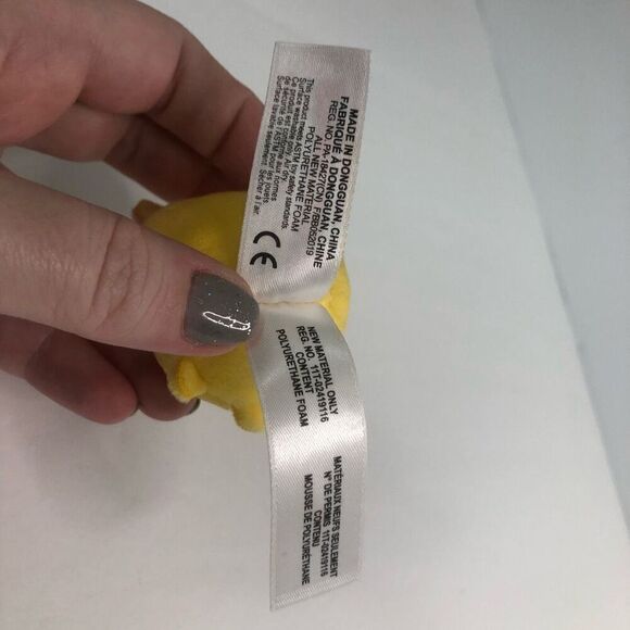 squeezeamals plush yellow mini squish pink face collectible 2 inch - Picture 4 of 5